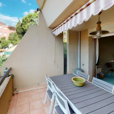 Agreable 2p Avec Terrasse, Piscine, Garage Et Wifi A - Fr-1-196-271 Apartamento *